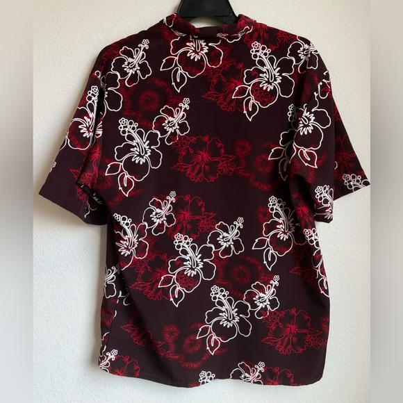 PineappleConnection Vintage 90s Hawaiian Floral Men's Shirt Size L - Picture 3 of 4